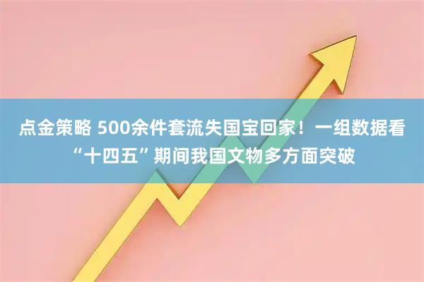 点金策略 500余件套流失国宝回家！一组数据看“十四五”期间我国文物多方面突破