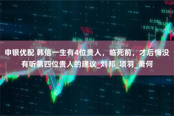 申银优配 韩信一生有4位贵人，临死前，才后悔没有听第四位贵人的建议_刘邦_项羽_萧何