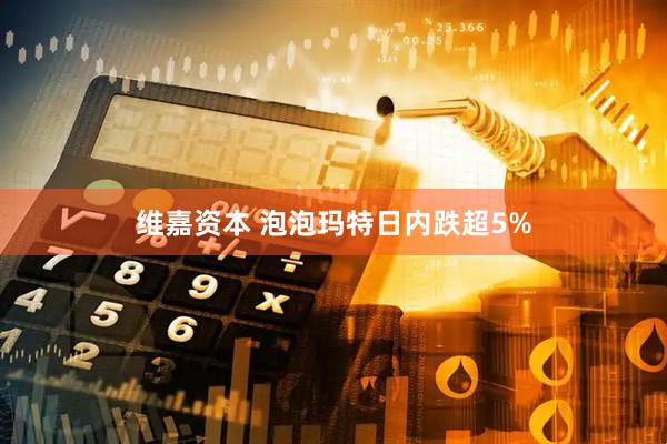维嘉资本 泡泡玛特日内跌超5%
